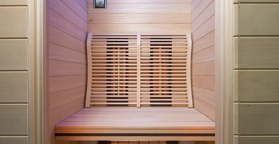 Sauna infrarouge infrared de luxe